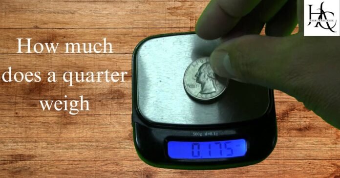 how much does a quarter weigh