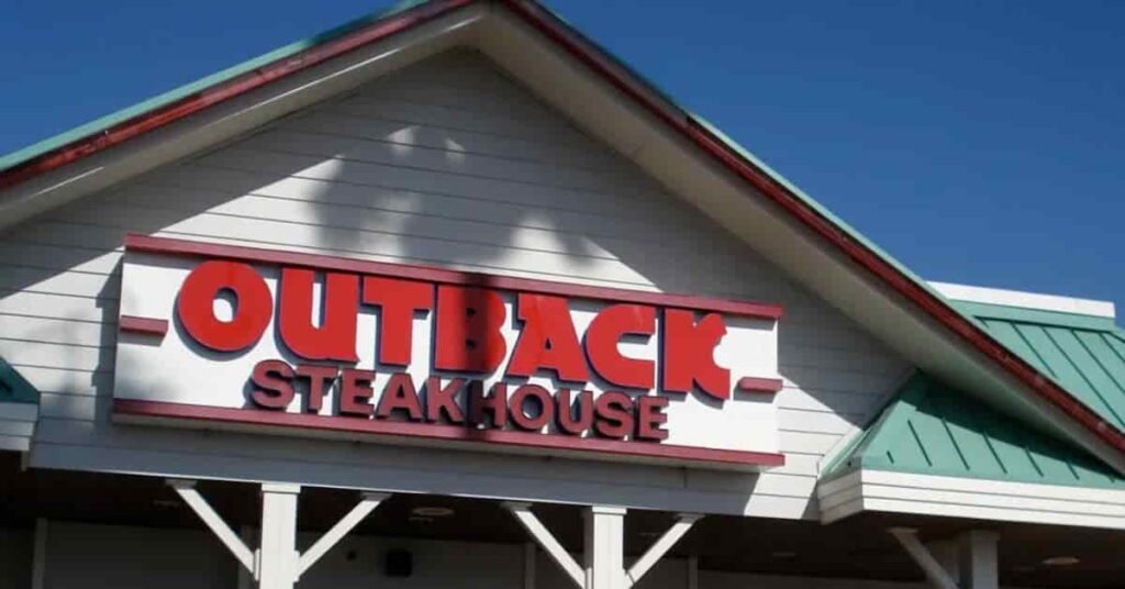 which outback steakhouses are closing in california