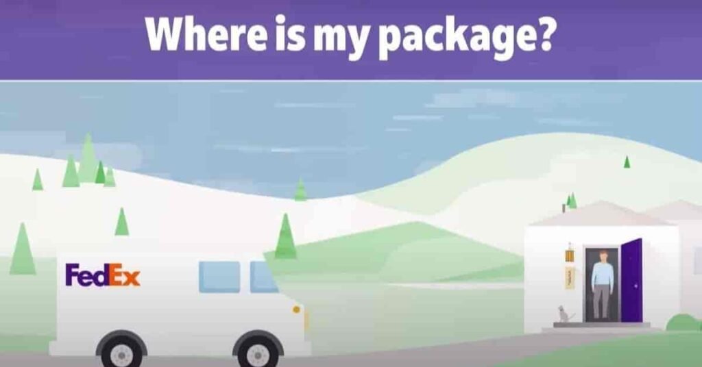 what does it mean when a package is in transit